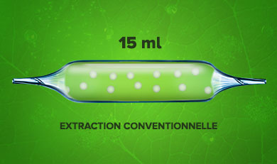 Extraction conventionnelle - 15 ml