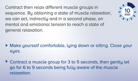 Muscle relaxation exercise 