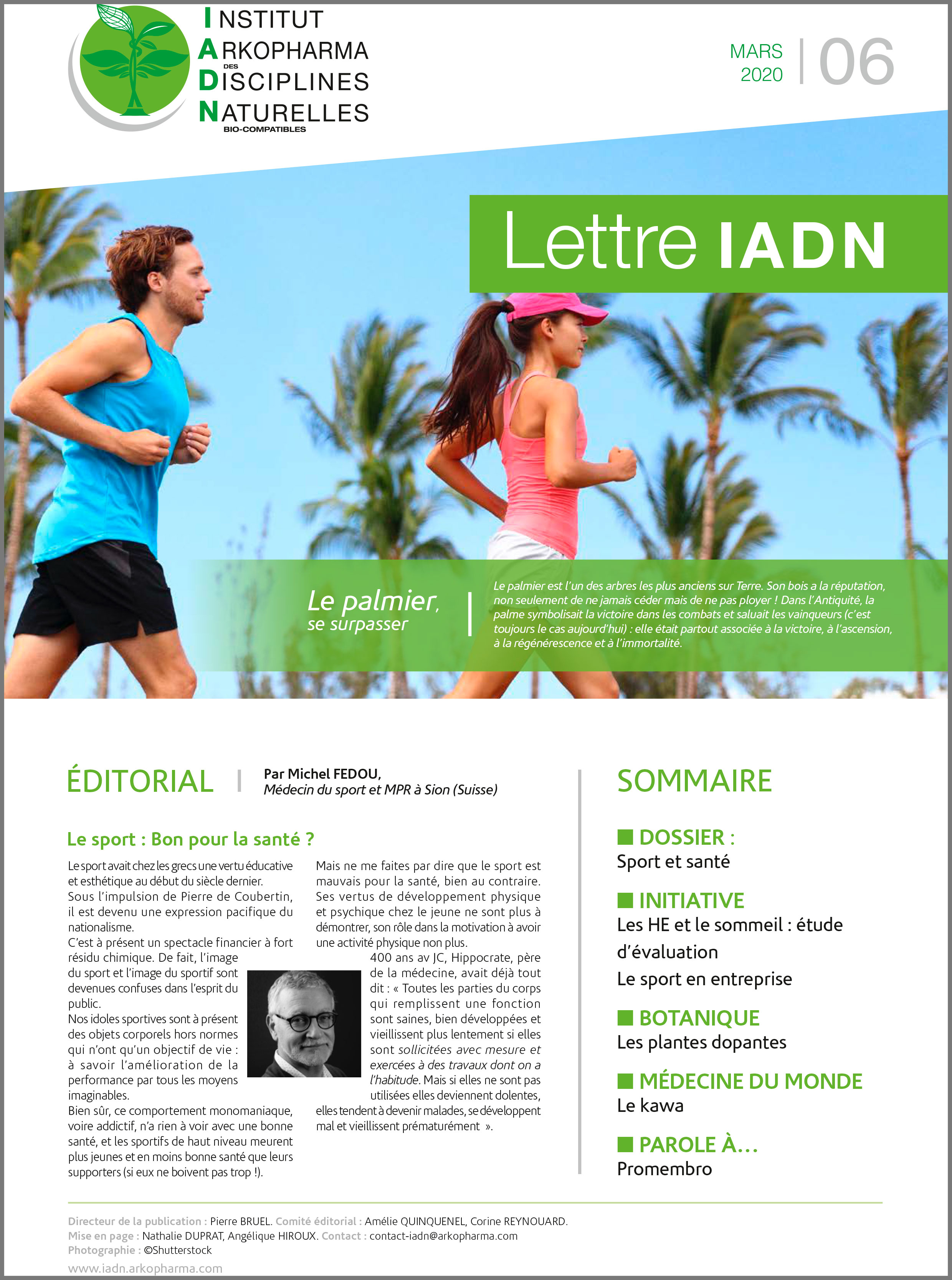 la lettre de l'IADN