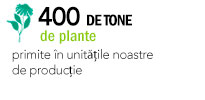400 tons of plants