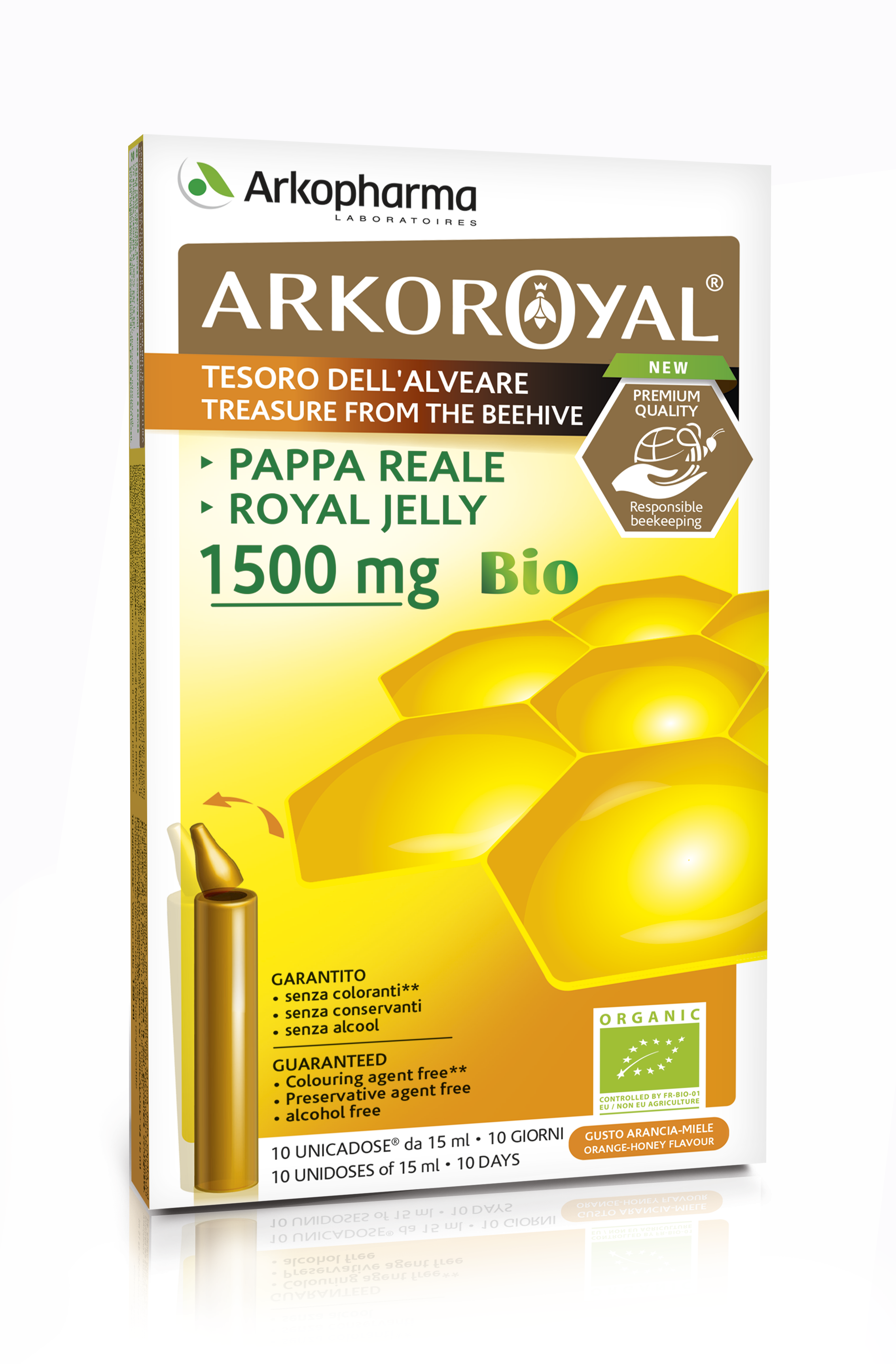 ARKOPHARMA ArkoRoyal Organic Royal Jelly 1500mg for sale online
