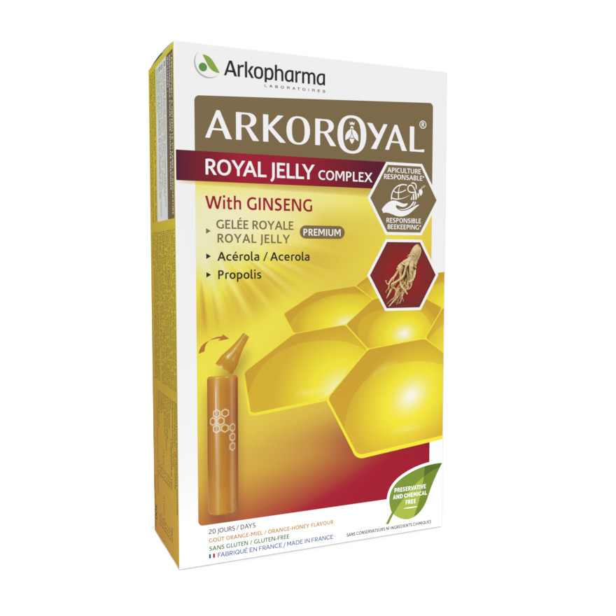 Arkopharma Arko Royal 7 x 10 ml Single-Dose Adult Body Defenses Royal Jelly  