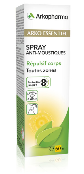 Spray corps anti-moustiques