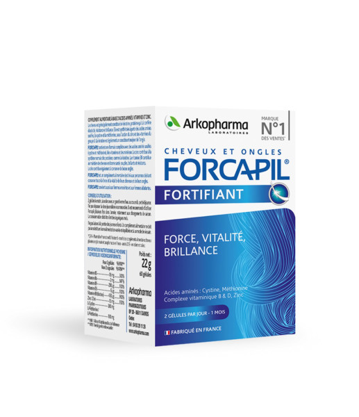 Forcapil® Cheveux et Ongles, Formule fortifiante