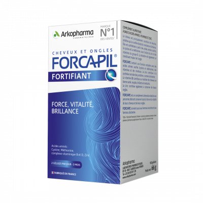 Forcapil® Hair & Nails (păr și unghii), formulă fortifiantă 