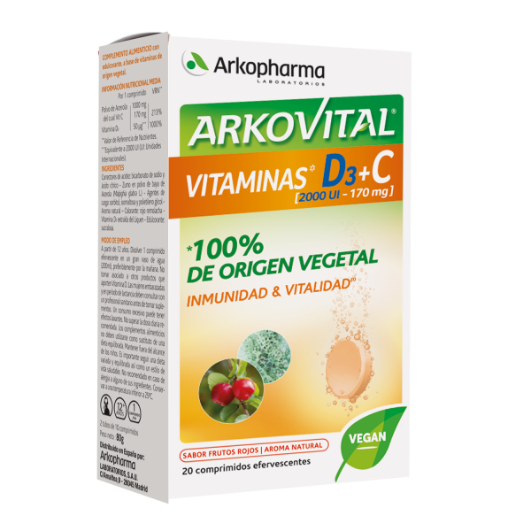 Arkovital Vitamina D3+C