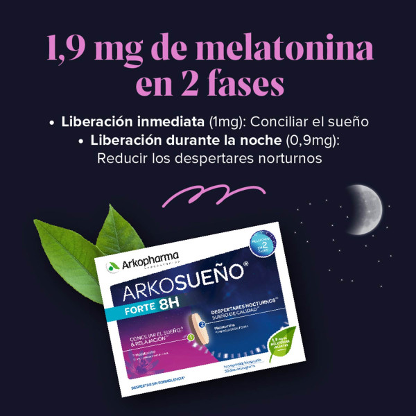 Arkosueño-melatonina-cronoliberacion